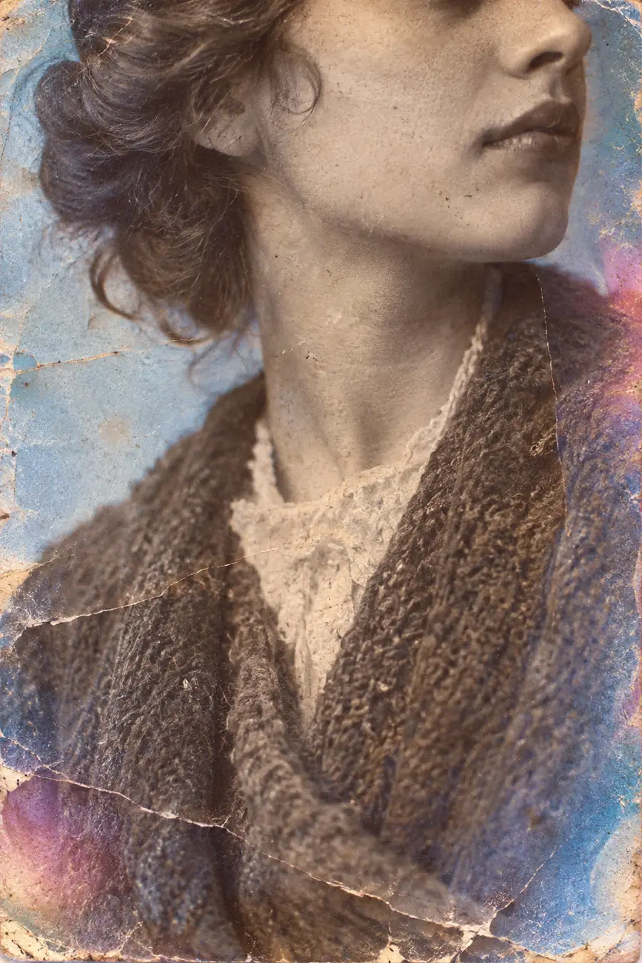 Illustrative portrait image for discussing an original photo