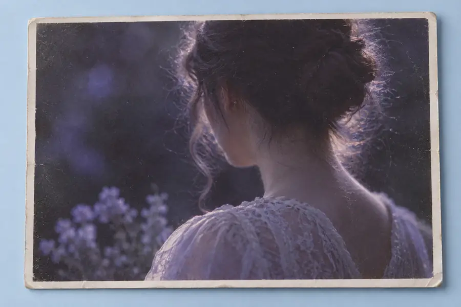 Soft portrait before enhancement